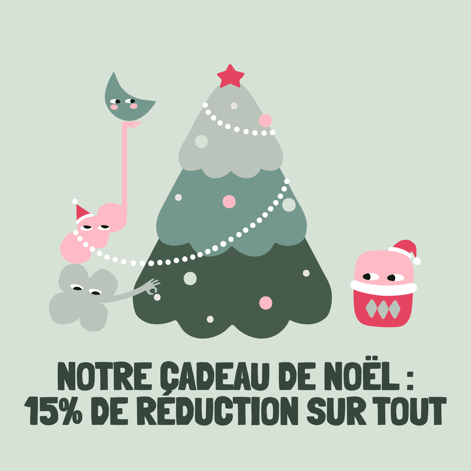Pour toi et tes aisselles : pour célébrer la période des fêtes qui approche, on t’offre - 15 % sur tes produits fraîcheur préférés.
