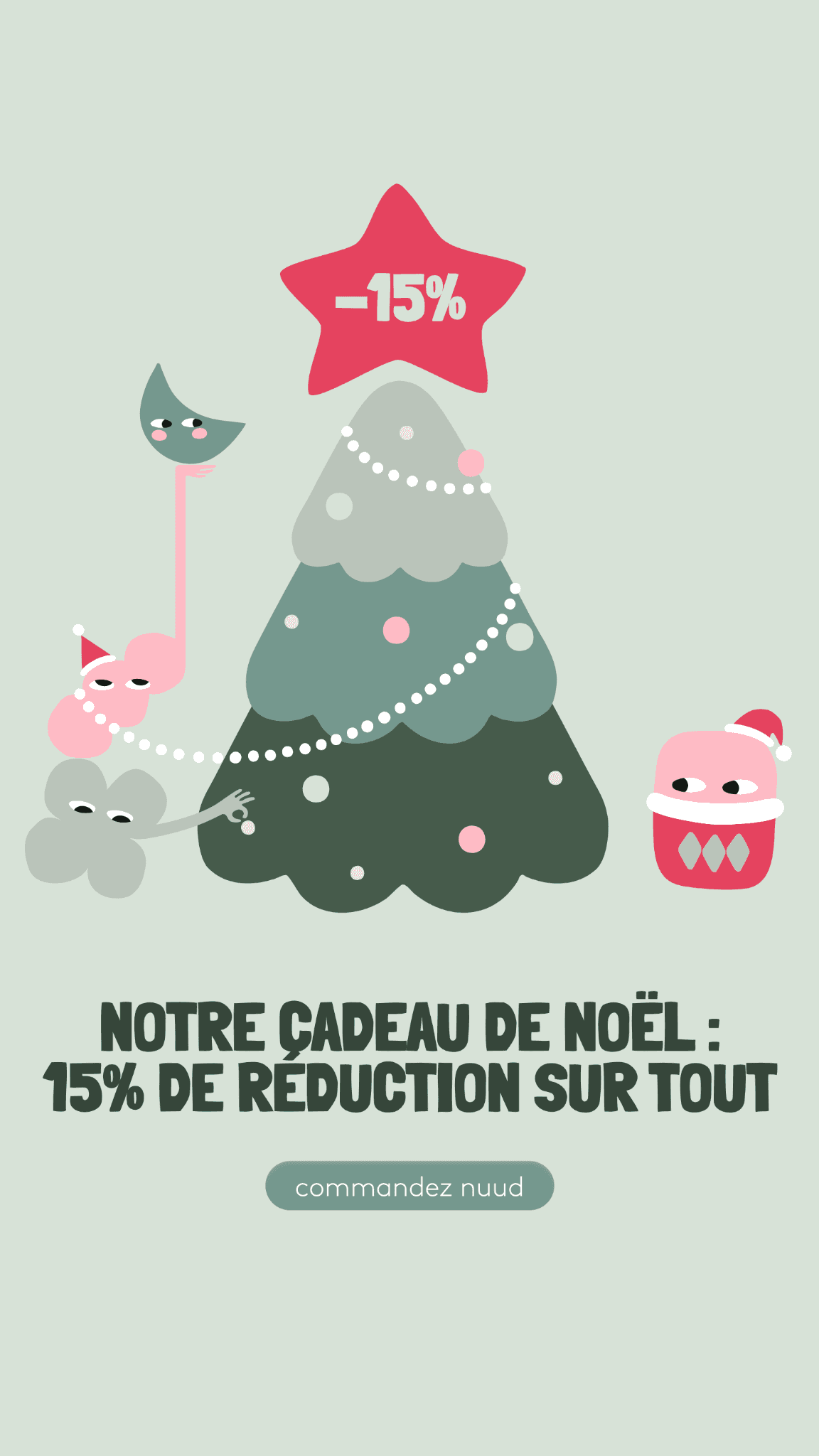 Pour toi et tes aisselles : pour célébrer la période des fêtes qui approche, on t’offre - 15 % sur tes produits fraîcheur préférés.