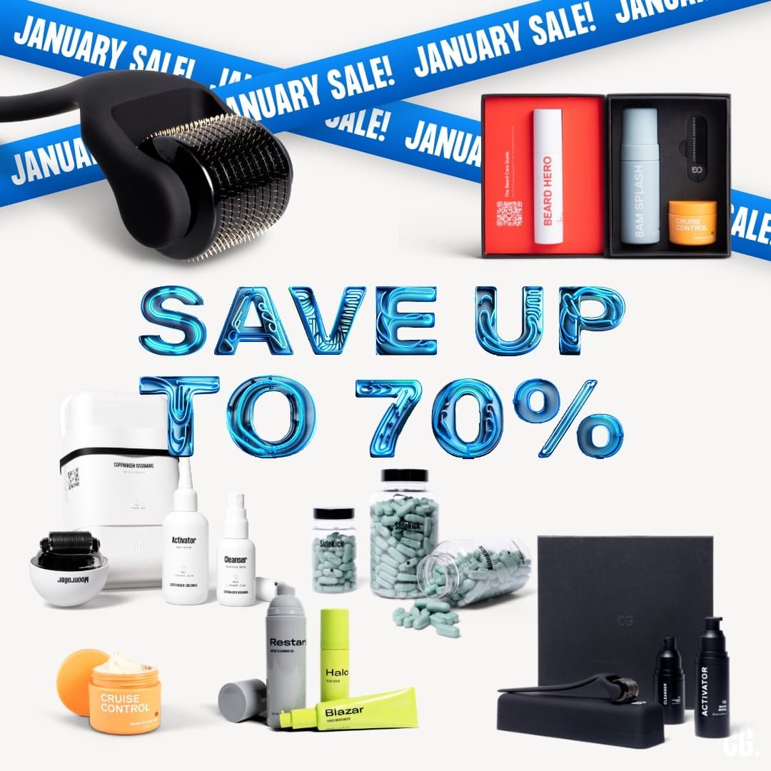 2025 is the year of your best beard yet!
With the Beard Growth Kit, you can fill those patchy spots and grow the beard you've always wanted. 🌿
🎯 Includes our patented Activator Serum and Derma Roller
📈 Proven results in just 150 days
🛒 Save up to 50% this January – don’t miss out!